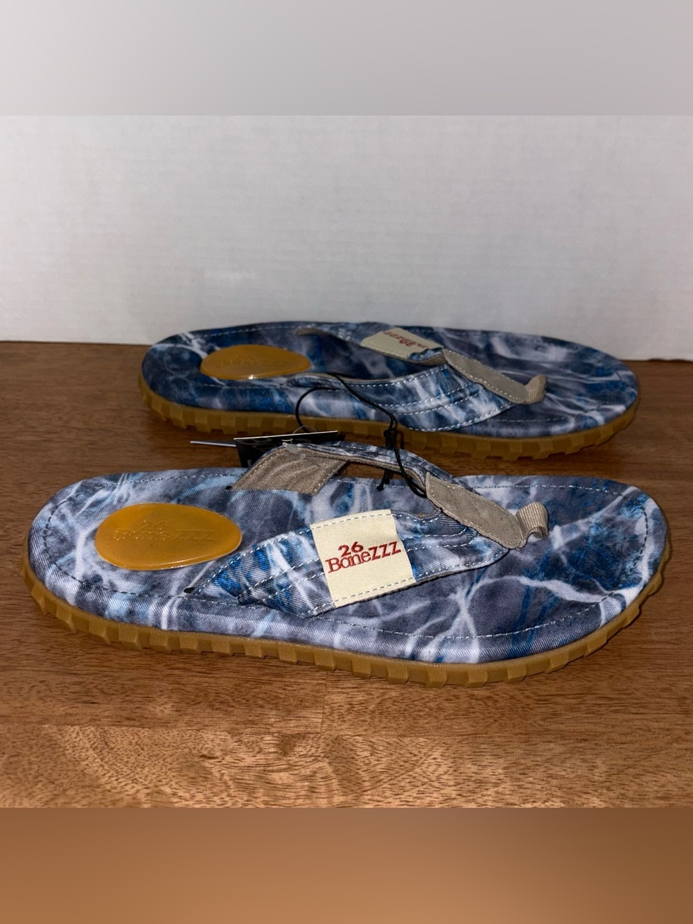 26 BONEZZZ MEN'S CHILLZZZ FLIP FLOP MOSSY OAK Size 8 NEW